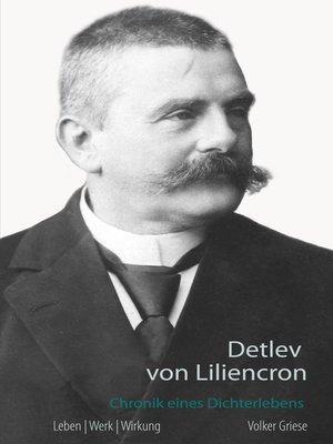 cover image of Detlev von Liliencron